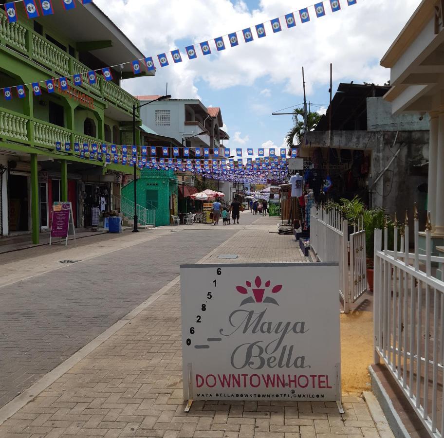 Maya Bella Downtown Hotel San Ignacio Bagian luar foto